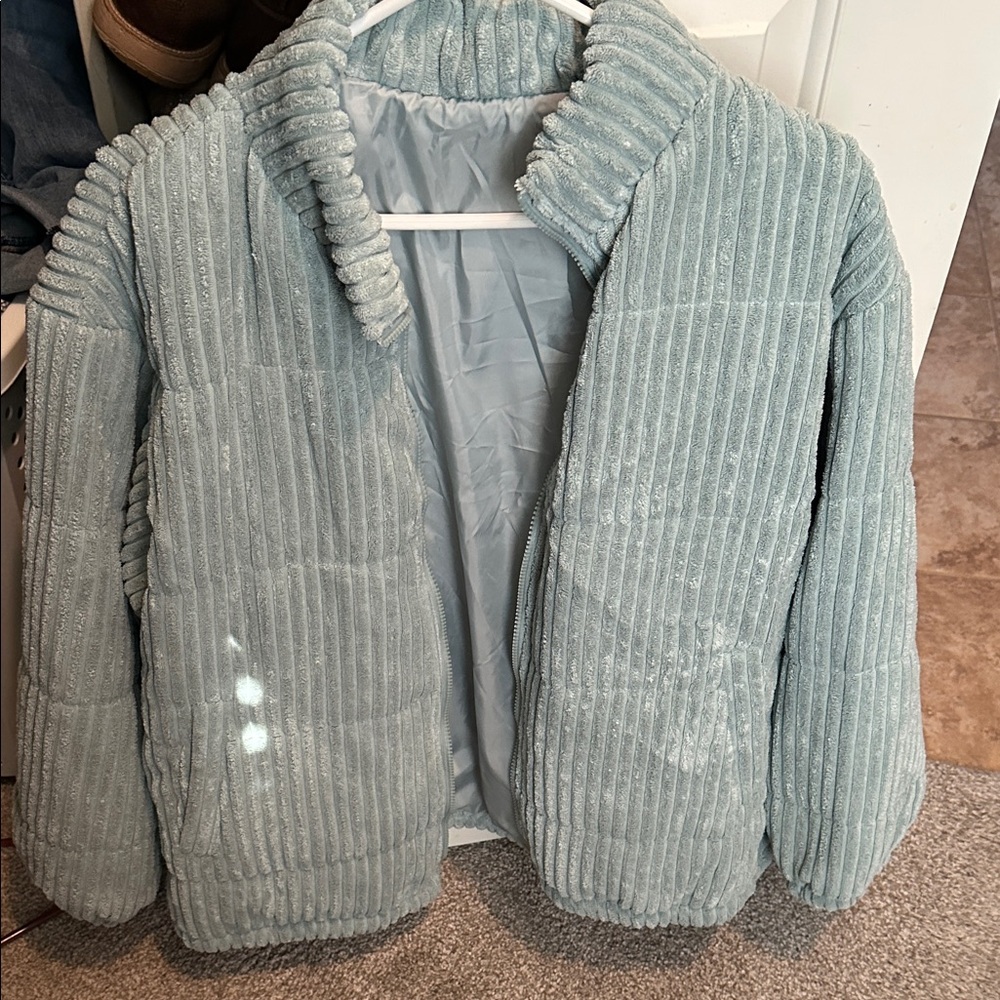 Light green Corduroy Jacket